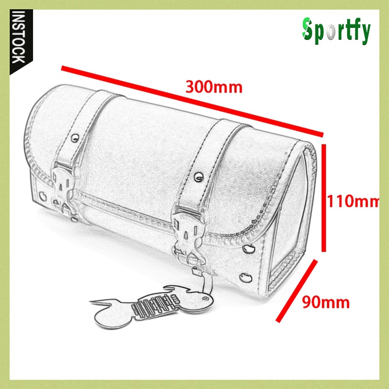 Túi da pu gắn yên xe máy / xe đạp thể thao chất lượng