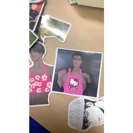 Sticker BL meme mận xĩu