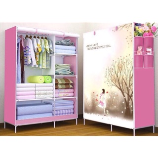 Sỉ 1-2c tủ áo 3d 2 buồng