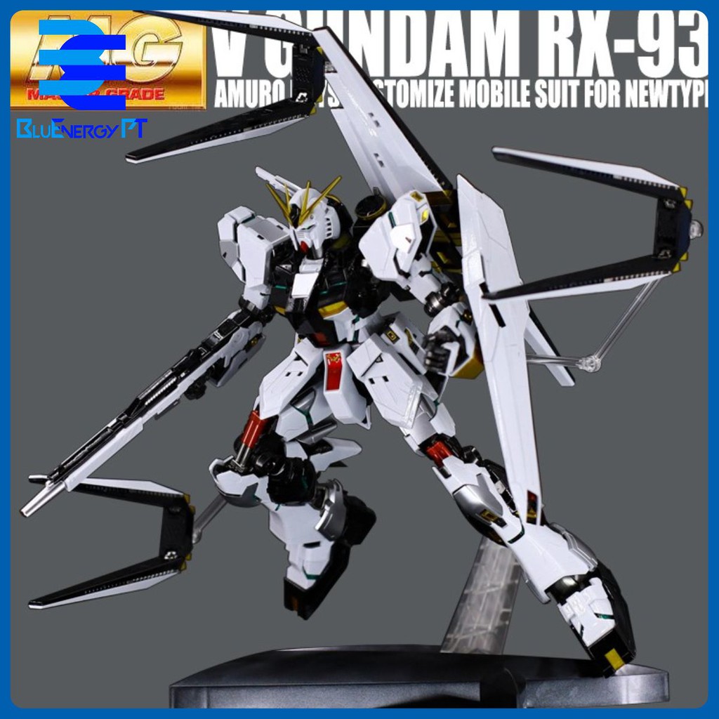 Mô hình Gundam Bandai Metal Coloring MG1 / 100 Rx-93 Nu Ver.Ka