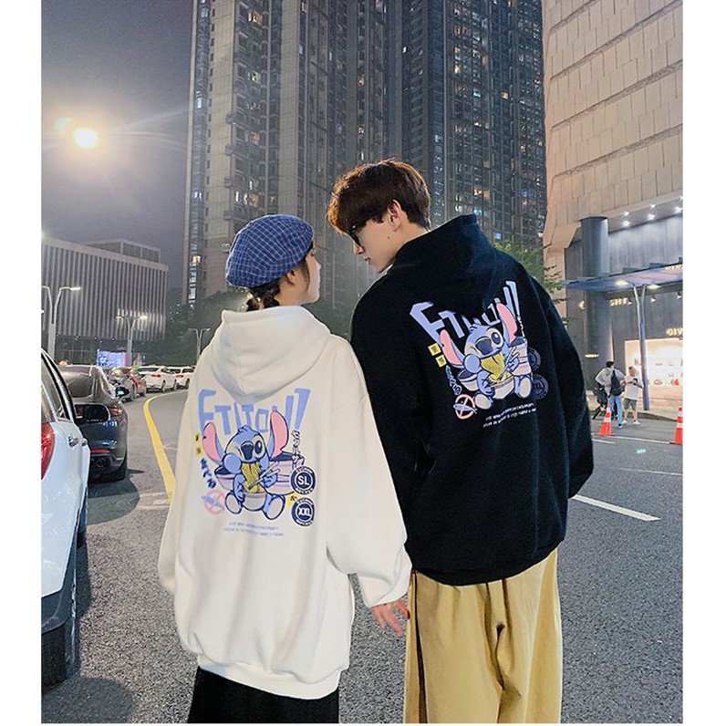 Áo khoác hoodie nam nữ form rộng 4YOUNG FASHION Fitch