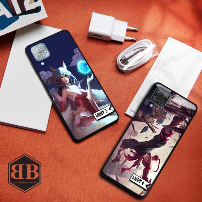 Ốp lưng kính cường lực Samsung Galaxy A12 liên minh huyền thoại