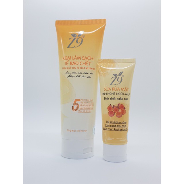 Kem Làm Sạch Tế Bào Chết Z9 Tuýp 80g