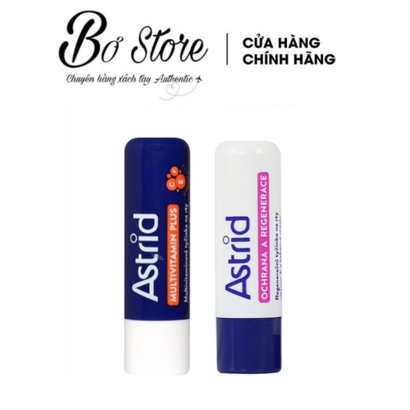 Son dưỡng môi mỡ hươu Astrid tái tạo môi, giảm thâm nẻ môi, 4.7g