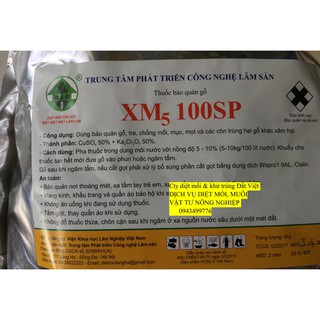 Thuốc bảo quản Gỗ, tre, lứa..XM5 gói 2Kg
