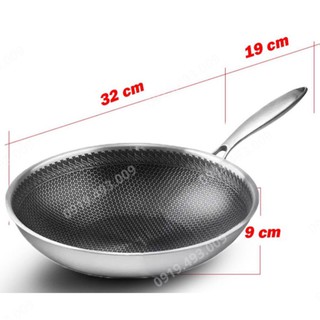 Chảo chống dính men đá Nhật 28cm đen