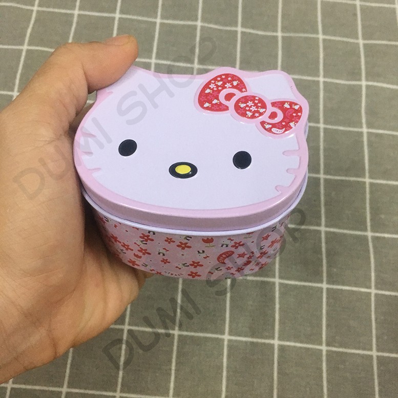 Hộp 40 Thun Cột Tóc Hello Kitty Dễ Thương Cho Bé