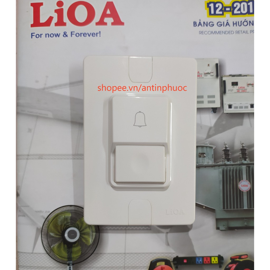 Nút nhấn chuông cửa LIOA - Chuông điện LIOA  - Chính hãng . Model mới cải tiến nút nhấn new 2020