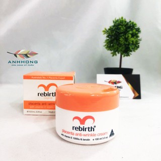Kem Dưỡng Da Nhau Thai Cừu Rebirth Placenta Anti - Wrinkle Cream 100ml