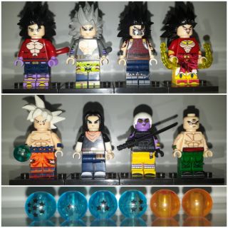 Nonlego 8 minifigures nhân vật phim DragonBall