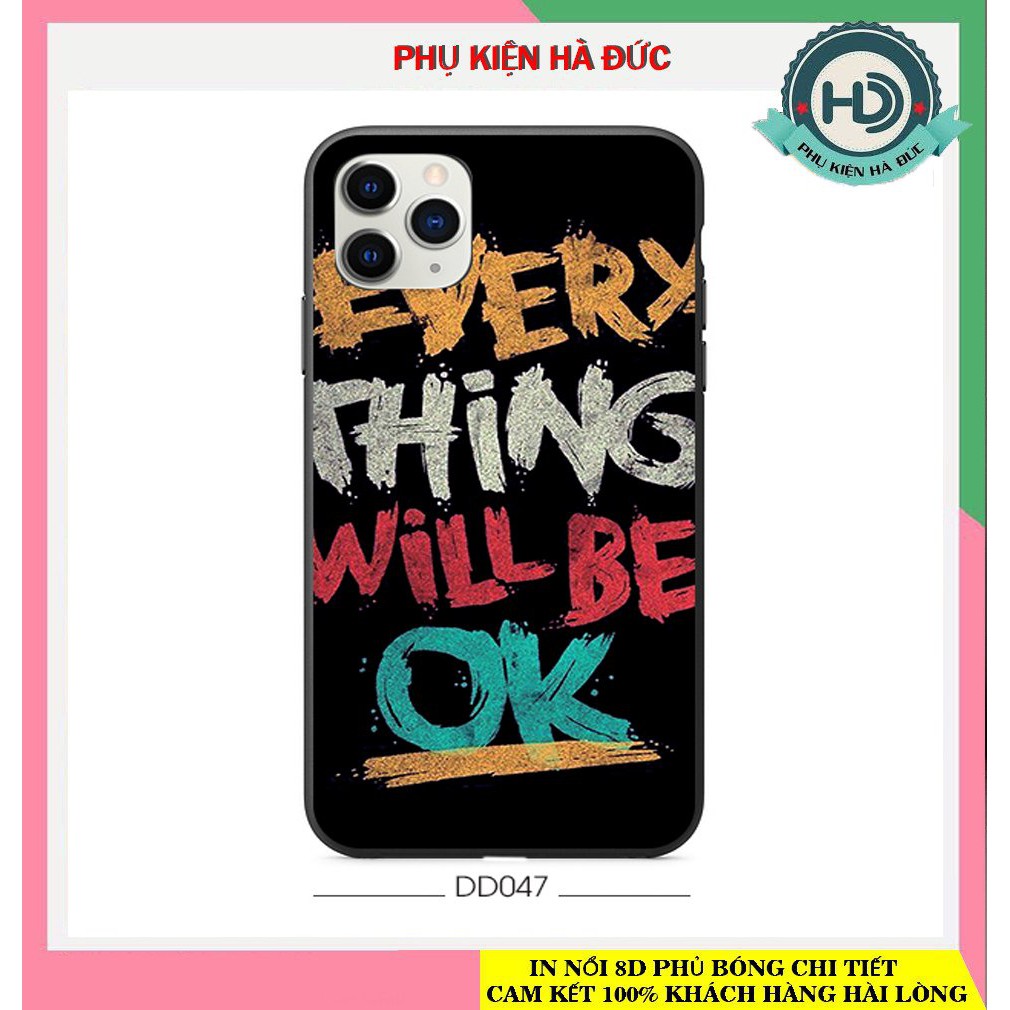 Sỉ ôp lưng iPhone Every Thing will Be Ok Full viền dẻo Akira xưởng in sỉ ốp lưng giá rẻ