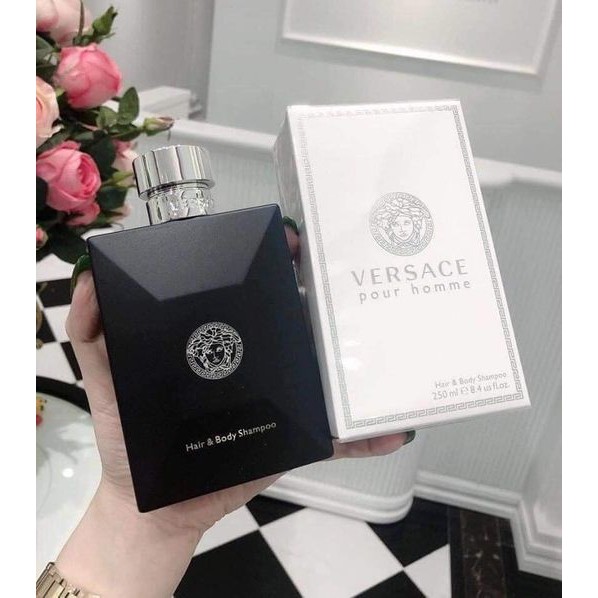 SỮA TẮM VERSACE POUR HOMME HAIR & BODY SHAMPOO 250ML