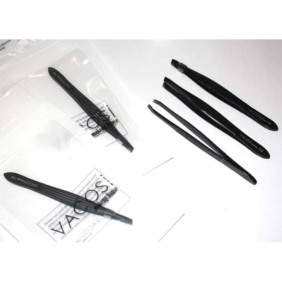 Nhíp đầu xéo VACOSI Slanted Tweezers - T02