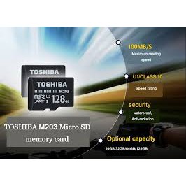 FREESHIP 99K TOÀN QUỐC_Thẻ Nhớ MicroSDXC Toshiba M203 UHS-I U1 128GB 100MB/s | BigBuy360 - bigbuy360.vn