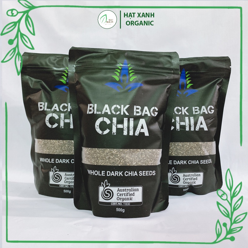 Hạt Chia Black Bag Úc combo 3 gói