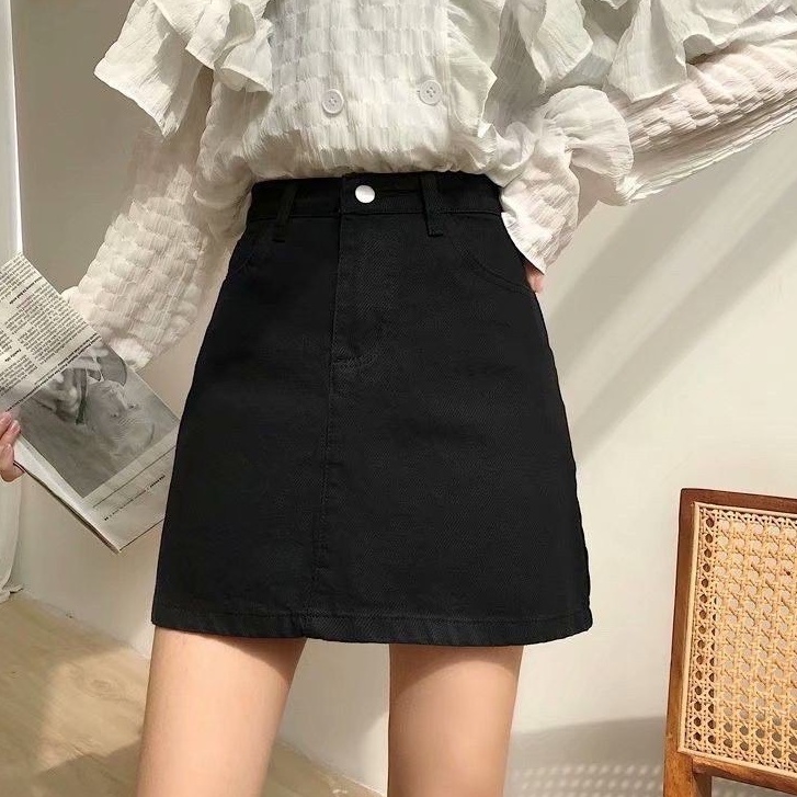 Chân váy kaki dáng ngắn PANOSI dáng chữ A cao cấp phong cách Hàn Quốc - Mã CV574