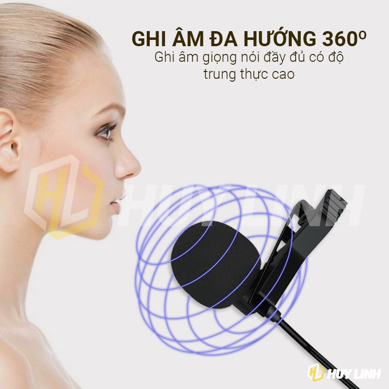 [Mã ELHACE giảm 4% đơn 300K] Micro cài áo Boya BY M1 - Hỗ trợ ghi âm cho điện thoại, máy ảnh DSLR, máy quay