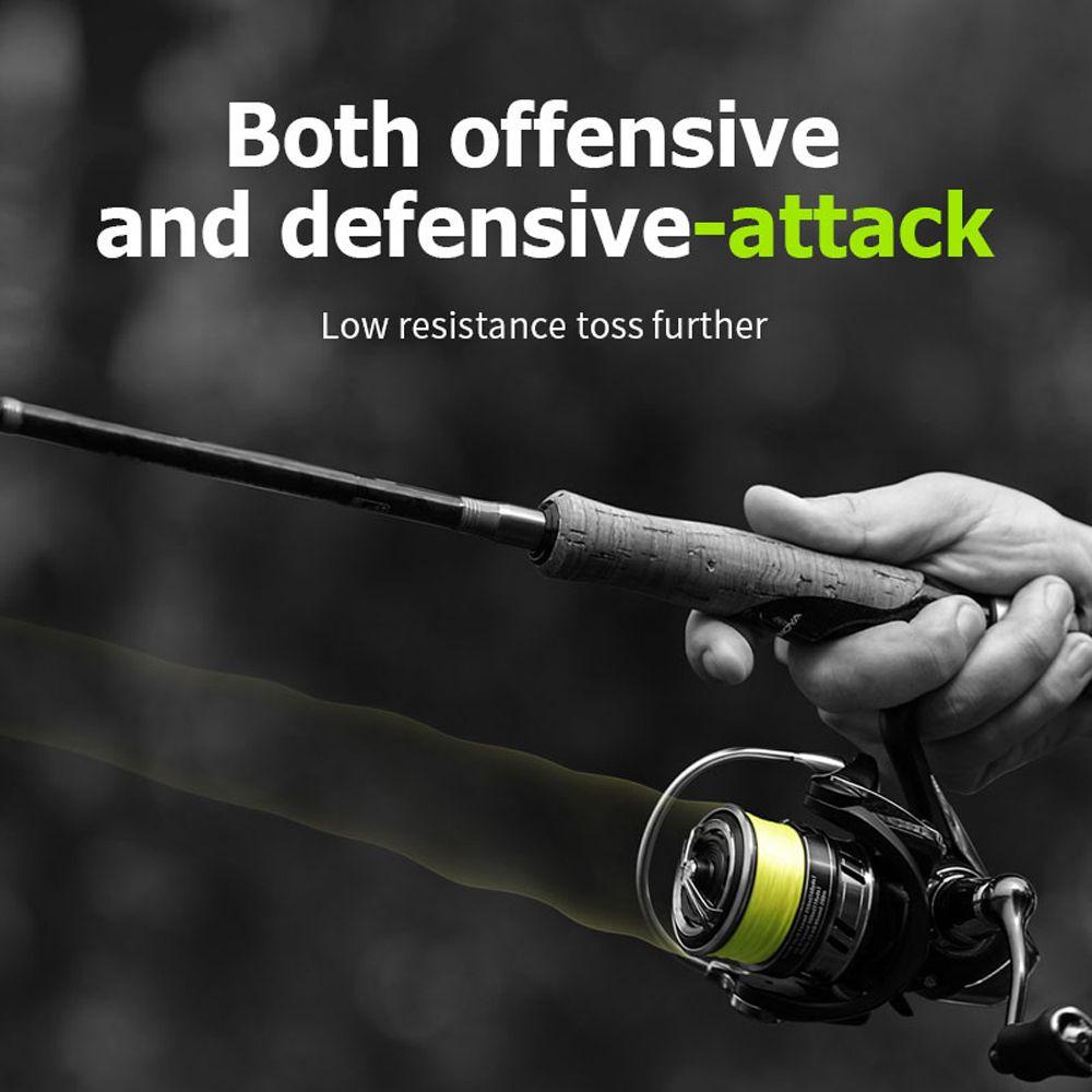 Cuộn Dây Câu Cá WX8 Bện Sợi PE Chống Mòn Chất Lượng Cao Diy