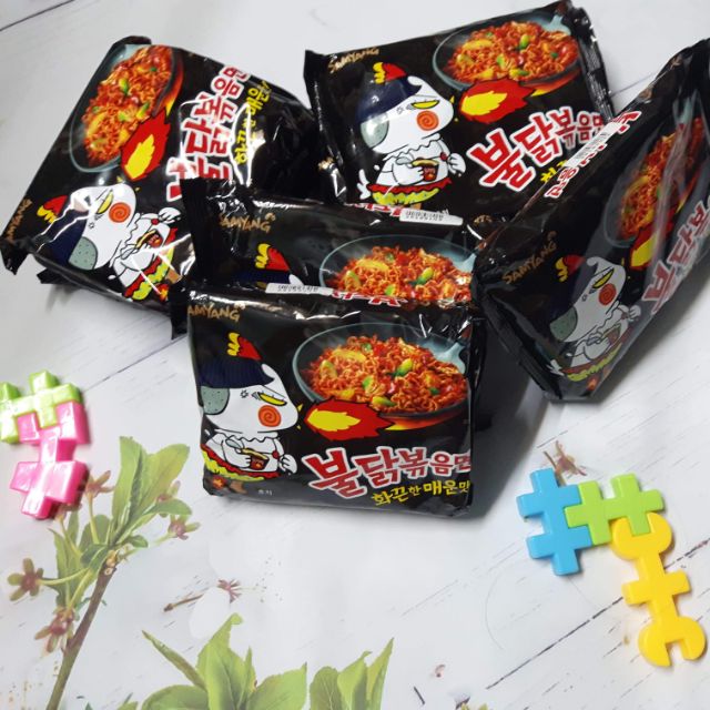 Combo 5 gói mì cay samyang 140g