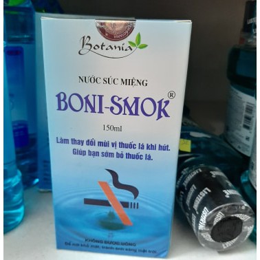 Nước súc miệng Cai thuốc lá Boni Smok