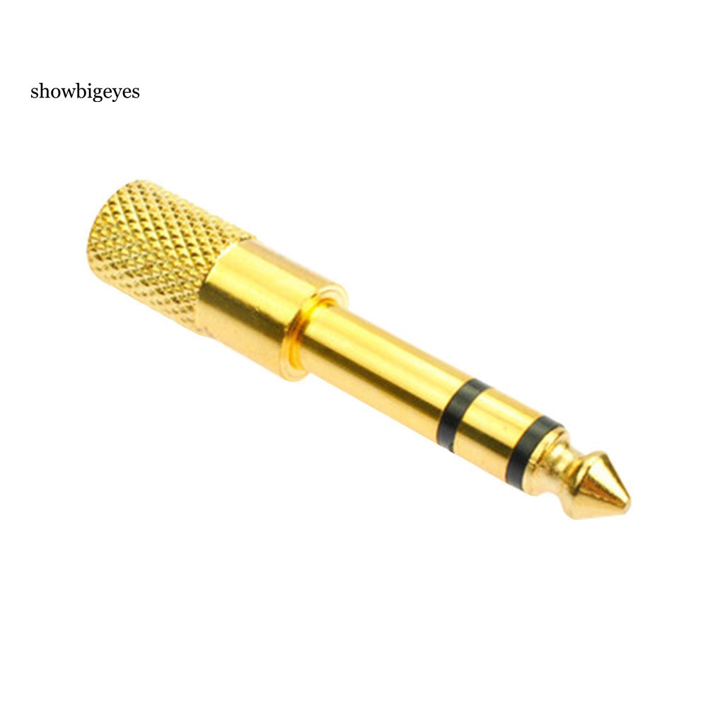 Đầu Nối Chuyển Đổi Âm Thanh Từ Giắc Cắm 6.5mm Sang Ổ Cắm 3.5mm Chuyên Dụng