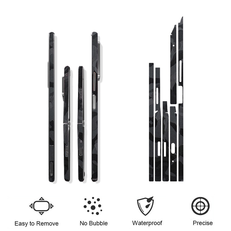 Miếng Dán Viền Điện Thoại 3D Bằng Sợi Carbon Cho SAMSUNG Galaxy Z Fold4 Fold 3 5G Matte Edge Z Fold 2 5G