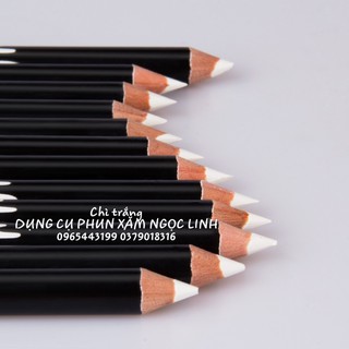 Chì trắng/đỏ kẻ viền môi