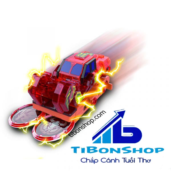 Đồ Chơi Chiến Xa Thần Thú - xe biến hình Bò húc cuồng hỏa