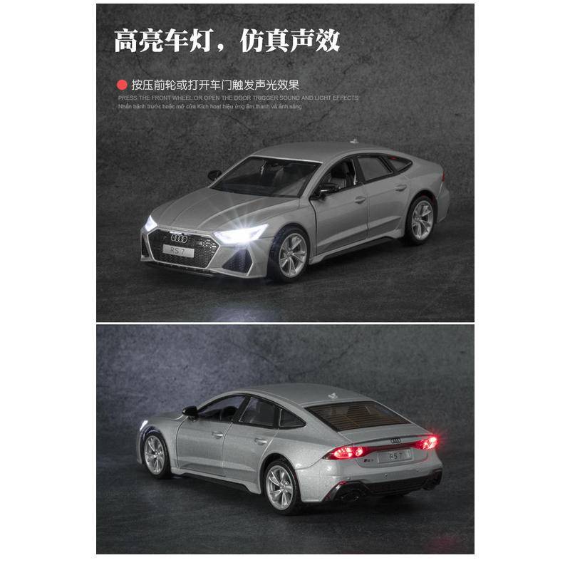 ToyToyMan ✨ Mô Hình Xe Hợp Kim Audi RS7 Tỉ Lệ 1:32 ô tô đồ chơi/vật trang trí/Món quà sinh nhật