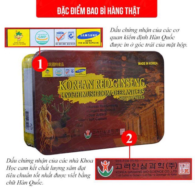 Đạm Tổng Hợp Hồng Sâm Nhung Linh Chi, Hộp 60 viên | BigBuy360 - bigbuy360.vn