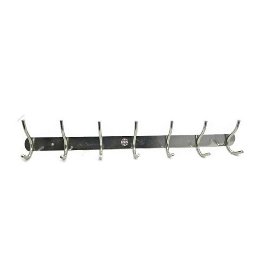 Mắc Treo Quần Áo Inox  không rỉ sét (7 móc)
