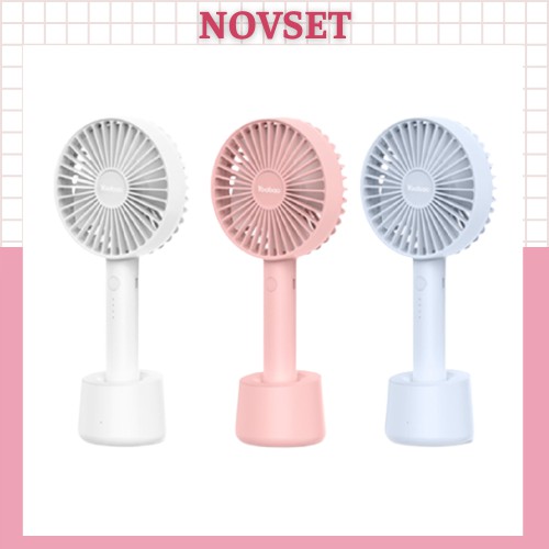 Quạt  Cầm Tay mini tích điện 3 Chế Độ Gió [CÓ CHỌN MÀU]
