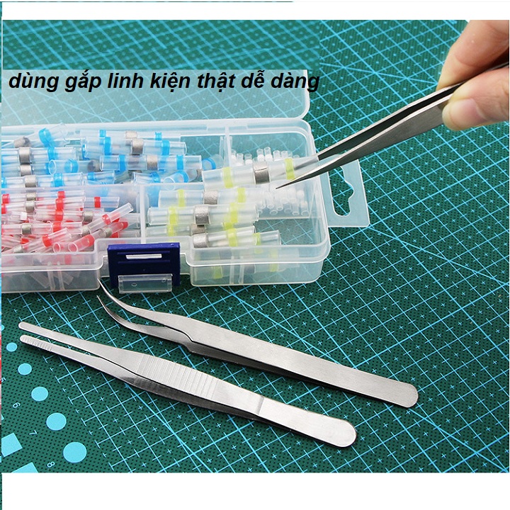 NHÍP GẮP LINH KIỆN ĐA NĂNG dùng trong sửa chữa điện thoại, máy tính, nối mi, nối tóc – BỘ 3 CÂY - cb790