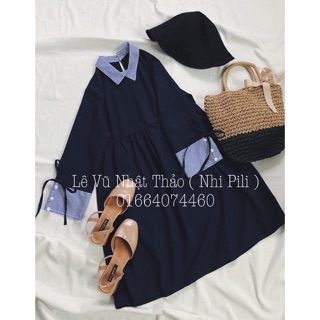 Babydoll phối kẻ