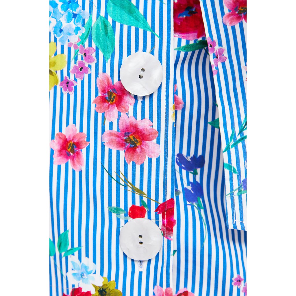 Bill Đức- Đầm váy Zara auth new tag sọc phối hoa siêu xinh