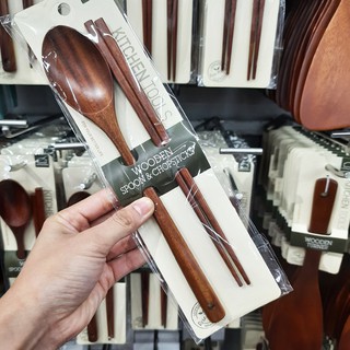 BỘ MUỖNG ĐŨA GỖ ROSE LOCK&LOCK F00091
