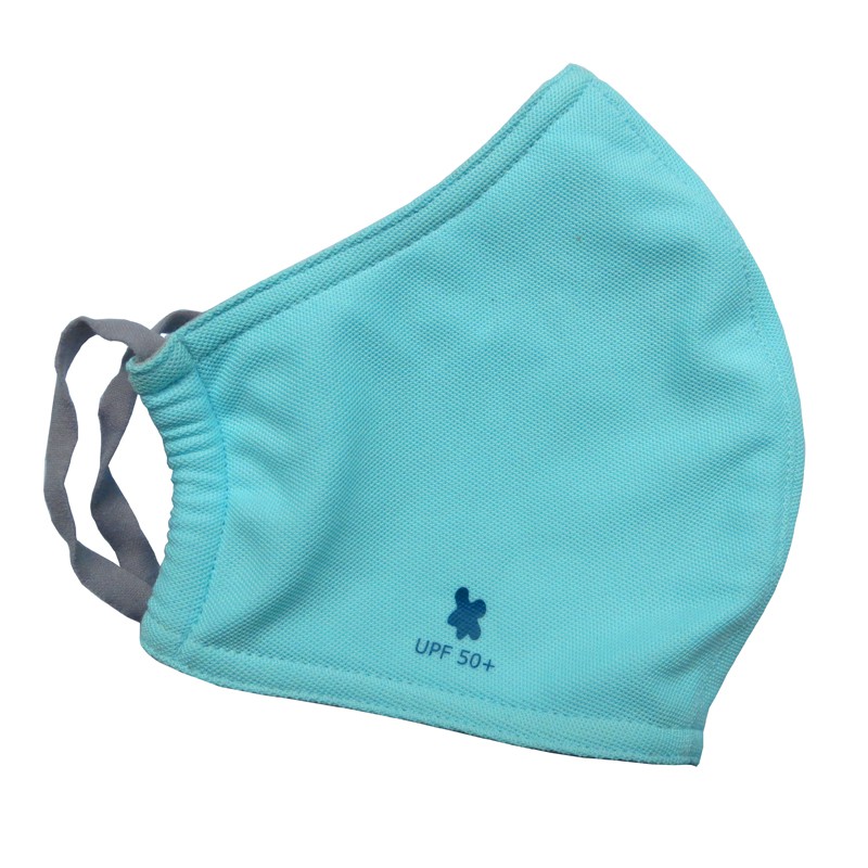 Khẩu trang nhỏ chống nắng UPF50+ zigzag MAS00115 (Blue) | BigBuy360 - bigbuy360.vn