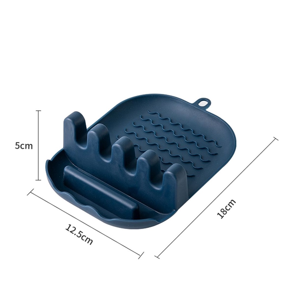 Epoch Giá Đỡ Nắp Nồi Muỗng Đũa Bằng Nhựa Nhiều Màu Có Thể Gấp Gọn Tiện Dụng