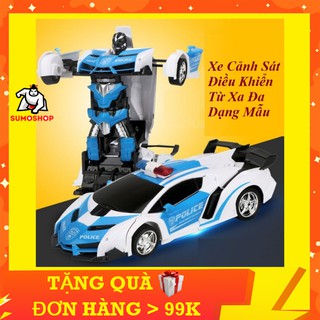 Bộ Đồ Chơi Xe Cảnh Sát Điều Khiển Đa Dạng Mẫu, Thiết Kế Bắt Mắt, Cho Bé Đam Mê Sưu tập Các Loại Xe - SUMOSHOP86