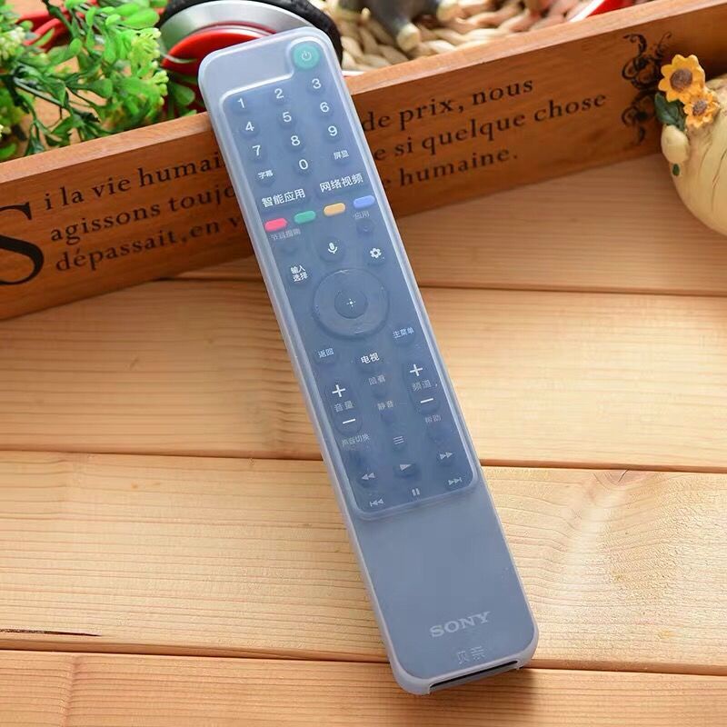☆Sẵn Sàng☆Vỏ Silicon Bảo Vệ Điều Khiển TV Sony RMF-TX500C Chống Bụi Và Rơi