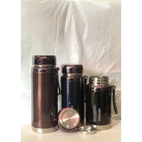 Bình nước giữ nhiệt inox 304 cao cấp 1500ml có lõi lọc trà ,bình giữ nhiệt học sinh,văn phòng có quai sách 1500ml
