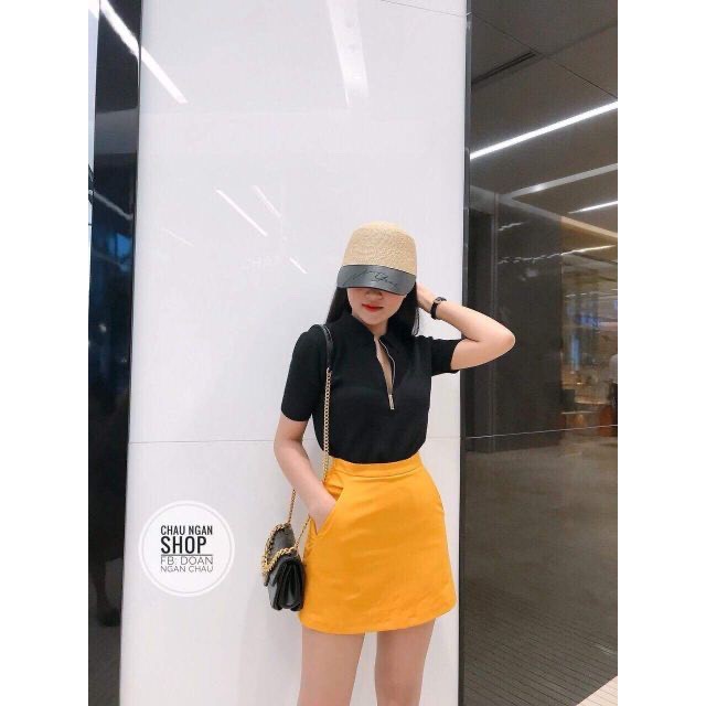 BÁN SỈ QUẦN VÁY A NỮ 2 MÀU VÀNG - ĐEN | BigBuy360 - bigbuy360.vn