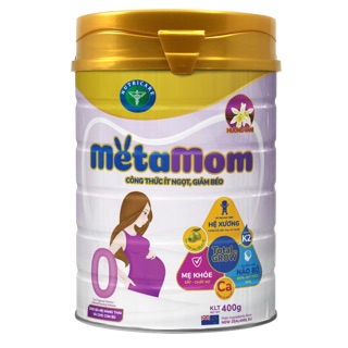 Sữa bột Nutricare MetaMom hương vani lon 900g