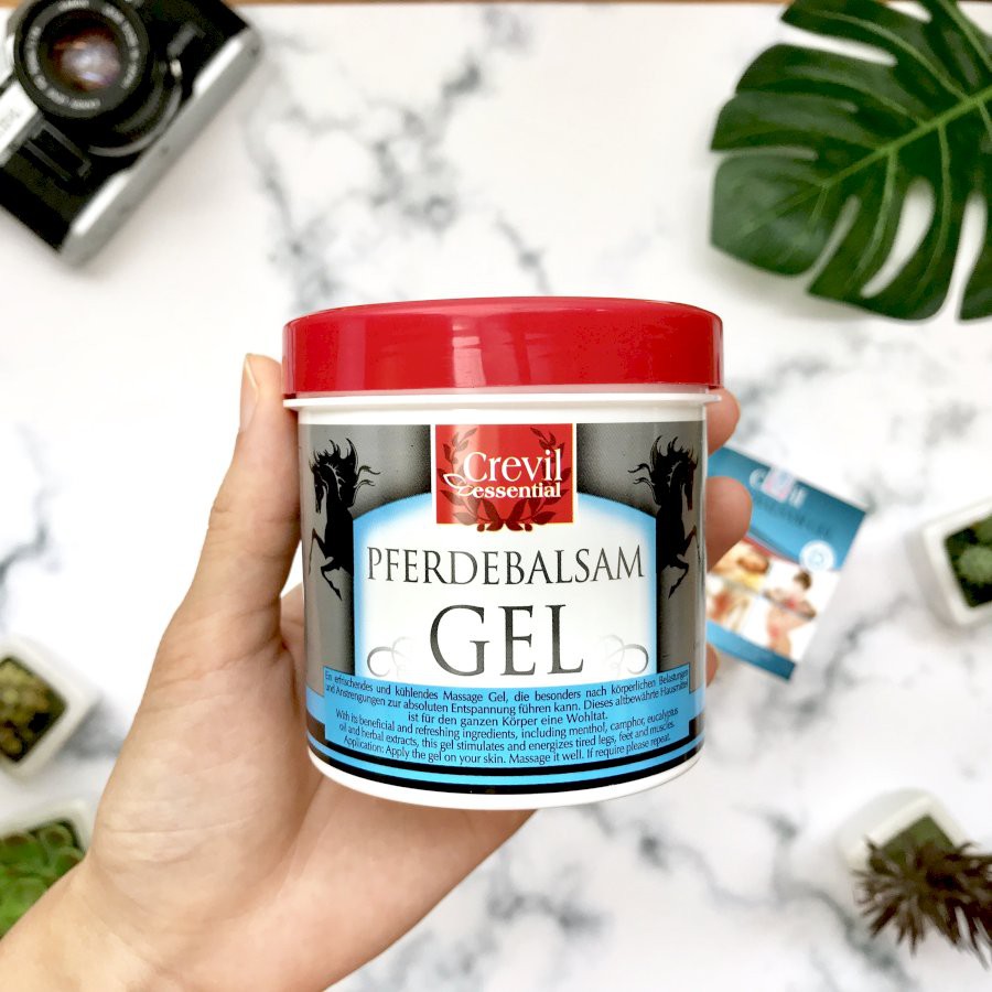 PFERDEBALSAM GEL - GEL MASSAGE HỖ TRỢ GIẢM ĐAU, HỖ TRỢ GIẢM NHỨC MỎI