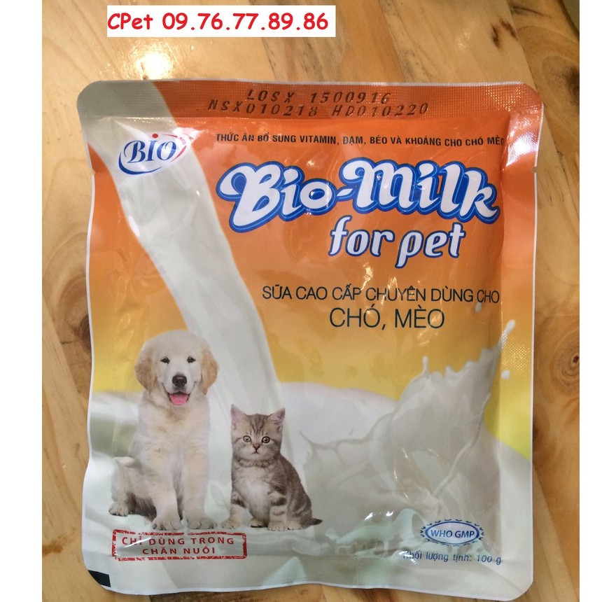 Sữa bio-milk chó mèo