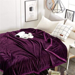 Chăn lông thỏ muji nhiều mẫu