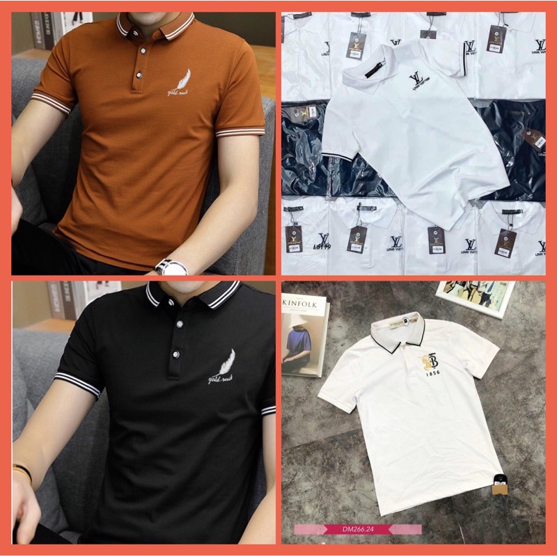 áo polo nam trẻ trung phong cách hàn quốc | BigBuy360 - bigbuy360.vn