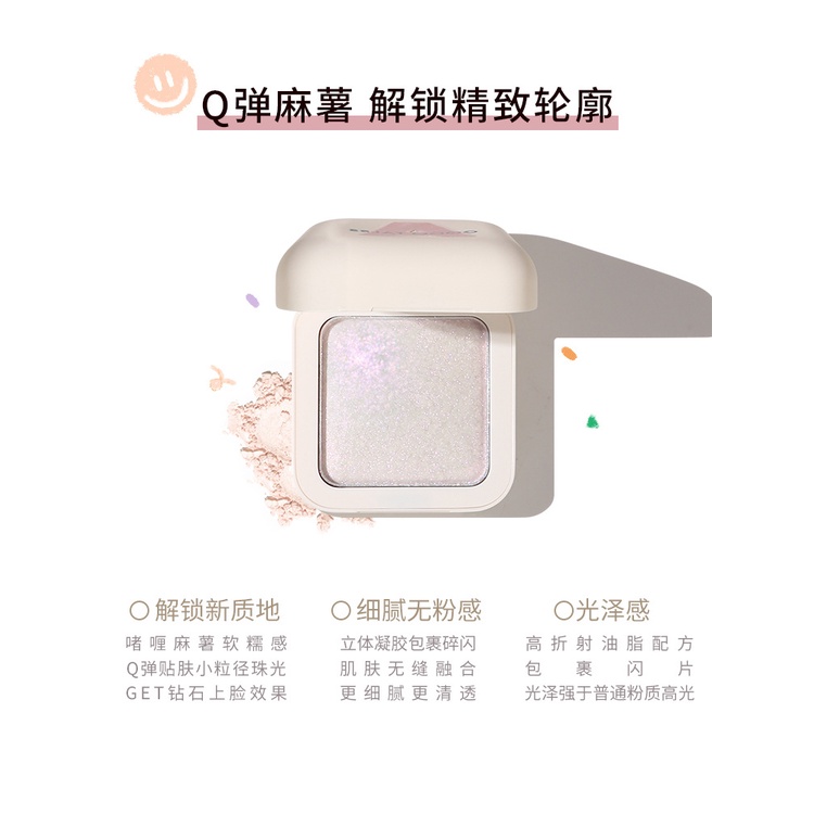 Bảng Phấn Bắt Sáng gogotales Tạo Khối Trang Điểm Mặt