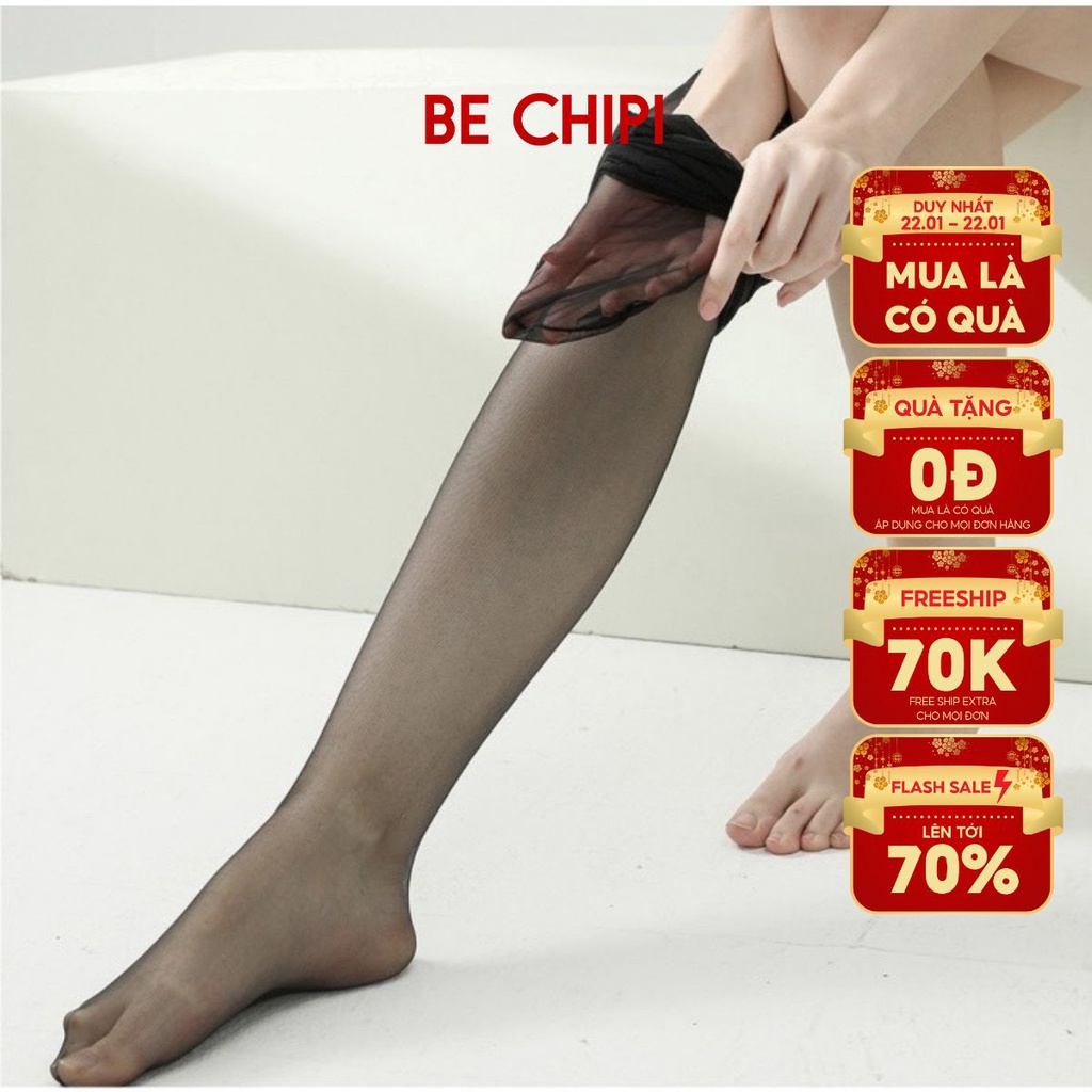 Quần tất tàng hình BECHIPI mỏng mịn sợi dai mềm thoáng khí - QT3030