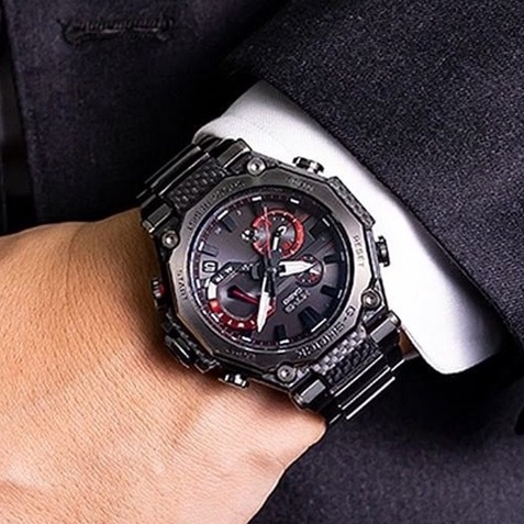 Đồng Hồ Casio Nam Dây Thép Không Ghỉ Chính Hãng GSHOCK MTG-B2000YBD-1A